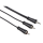 Kabel i złączka Hama Kabel JACK 3,5 - 2xCINCH HAMA 0,75M#